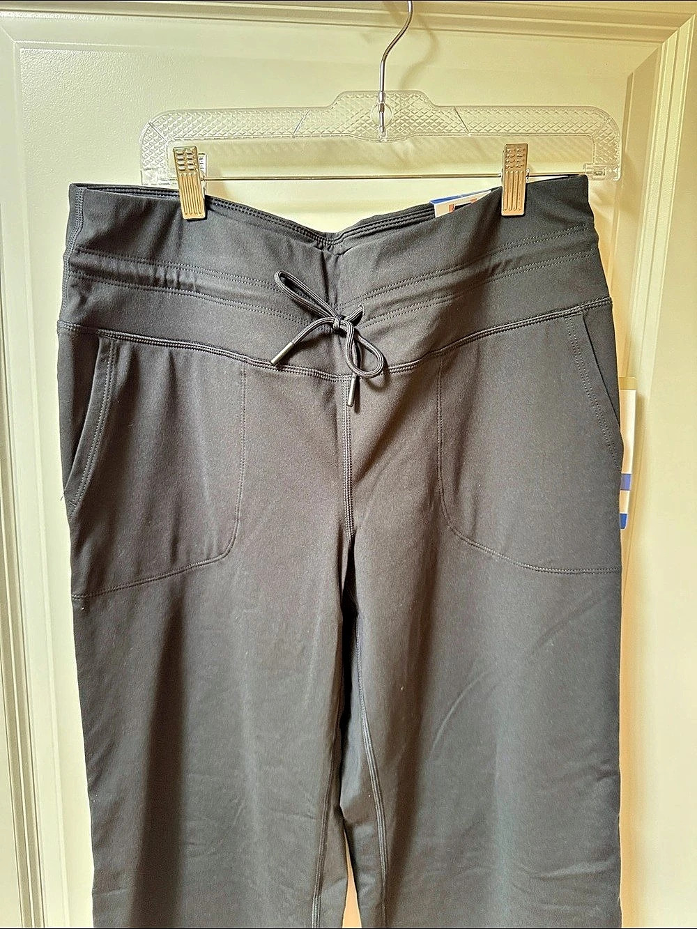 Mondetta High-Rise Straight Leg Pant Black Large NWT